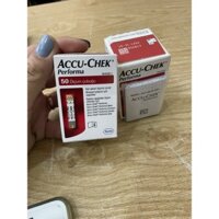 (Giao hàng 30p) Que thử đường huyết Accu Chek Perfoma (25 que-50 que) date xa