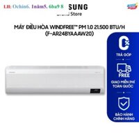 [Giao hàng miễn phí HCM] Máy điều hòa Samsung WindFree™ PM 1.0 18.000 BTu/h F-AR18BYAAAW20