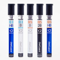 Giao hàng miễn phí Nhật Bản ZEBRA MA85 Bút chì cơ học, nạp lại chính hãng P-LD10 B/2B/HB, lõi chì không dễ gãy, 0.5mm/0.3mm, bút vẽ