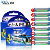 Giao Hàng Nhanh 24H = Giao Hàng Nhanh Chóng Schick Lưỡi Dao Cạo 3D Bằng Titan 3 Lớp Thoải Mái Nhập Khẩu Từ Đức Kim Cương Thủ Công