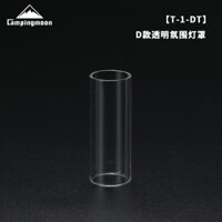 Giao hàng nhanh chóng Campingmoon T-1-DT Chụp đèn bầu không khí trong suốt Pyrex Lampshade