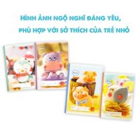 【Giao hàng nhanh chóng】[Tóc thẳng] Vở 4 ô ly Hồng Hà - Vở học sinh 48 trang Joyful (0586)