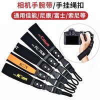 [Giao hàng nhanh] Dây đeo cổ tay máy ảnh Thích hợp cho Canon EOS R50 R6 Foji XT30 Nikon D850 SLR Sony Micro Khóa dây buộc một tay Fuji XS10 XT5 XT30 Polaroid Nikon Z50