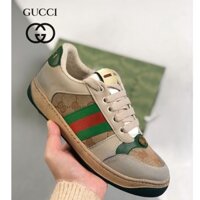 Giao hàng nhanh giày tennis Gucci 1977 in canvas giày sneaker cổ điển