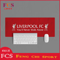 [Giao hàng nhanh] Logo đội tuyển Liverpool YNWA Tấm lót chuột đổ bộ Đội bóng đá LFC Quạt đá Kích thước lớn Tấm lót bàn Quà tặng Tấm lót bàn quạt chất lượng cao Tấm lót máy tính