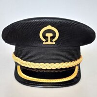 [Giao hàng nhanh] Mũ lớn đường sắt Mũ phi công ô tô cao cấp Mũ tàu an ninh trưởng Mũ vành lớn Mũ đồng phục Nam Nữ Phong cách mùa hè☞Tóc thẳng nhà máy chất lượng cao có sẵn