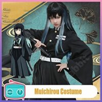 (Giao hàng nhanh) Muichirou Trang Phục Hóa Trang Nhân Vật Hoạt Hình Demon Slayer Kimetsu No Yaiba Tokitou Muichirou