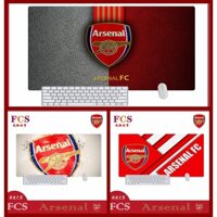 [Giao hàng nhanh] Pháo thủ dày ARS Logo Đội bóng đá Tấm lót chuột Quạt thể thao Quạt ngoại vi Sở thích Quà tặng sinh nhật Henry Quạt chất lượng cao Thảm trải bàn Thảm máy tính