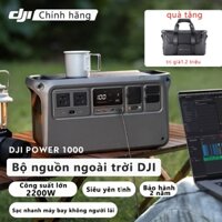 【Giao hàng nhanh】Trạm sạc di động DJI Power 1000 2200W/1024WH 220V Pin dự phòng Pin di động Trạm sạc cắm trại ngoài trời