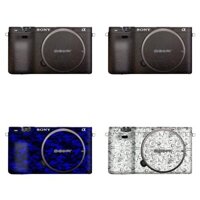 Giao hàng trong 24 giờ = Chú lừa đi bộ Thích hợp cho Nhãn dán máy ảnh Sony A6000 SLR Phim đổi màu cơ thể Không có keo dán bảo vệ không đánh dấu