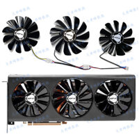 Giao hàng trong 24 giờ = XFX / Message View RX5700XT 5700 5600XT THICC III PRO Snow Wolf Phiên bản nước ngoài Quạt Card đồ họa