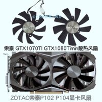 Giao hàng trong 24 giờ = ZOTAC ZOTAC P102 P104 Card đồ họa GTX1070TI GTX1080Timini Phiên bản Card đồ họa Quạt kép