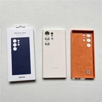 Giao hàng trong ngày Thích hợp cho Ốp lưng Samsung S23 Vỏ silicon S23 + Vỏ bảo vệ Samsung S23ultra Vỏ silicon chính thức Vỏ silicon S23 Thân thiện với da Cảm giác Samsung S23U Vỏ silicon trắng