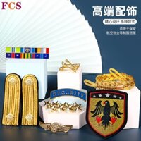 [Giao hàng trong vòng 24 giờ✈] Huy hiệu an ninh Băng tay Epaulet Phụ kiện đồng phục an ninh Tiện ích Bảo mật Huy hiệu tài sản Cổ áo Vòng hoa Tinh thần Thắt lưng Sui Đai thuyền trưởng Phi công Giá trị bánh xe Đồng phục vụ mặt đất không khí dài Thời trang c
