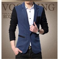 [Giao hàng trong vòng 24 giờ] Bán chạy Quần áo nam Blazer Bộ đồ Cotton thời trang Blazer Slim Fit Masculine Blazer5XL Quà tặng miễn phí Trâm cài có sẵn