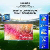 [Giao hàng và lắp đặt nội thành phố HCM trong 2H] [Model 2024] 55DU7000 - Smart Tivi Samsung Crystal UHD 4K 55 inch UA55DU7000 UA55DU7000KXXV