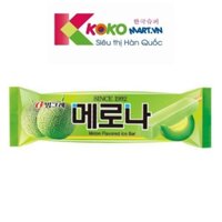 (Giao HCM) Combo 5 cây kem Melona Hàn Quốc (vị dưa lưới, chuối và dâu)