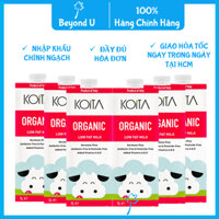 [Giao hỏa tốc] 1 thùng 12 hộp sữa bò hữu cơ ít béo Koita 1L