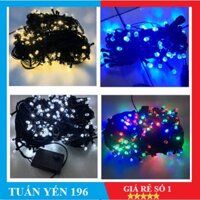 [Giao hỏa tốc 1H] Combo 2 Dây đèn led chớp bóng lục giác  40m trang trí Giáng sinh, lễ tết