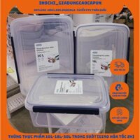 [GIAO HỎA TỐC 2H]Thùng Đựng Thực Phẩm Hokkaido 10L-18L-30L các loại đồ khô để tủ lạnh Chính Hãng Inochi