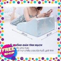(Giao hỏa tốc 30p) Gối gác chân cho người bị giãn tĩnh mạch - hàng Việt Nam