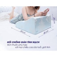 (Giao hỏa tốc 30p) Gối gác chân cho người bị giãn tĩnh mạch - hàng Việt Nam
