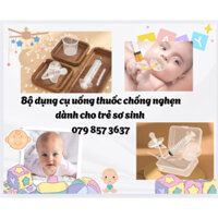 [GIAO HOẢ TỐC] Bộ Dụng Cụ Uống Sữa Và Thuốc Chống Trớ Cho Trẻ Sơ Sinh