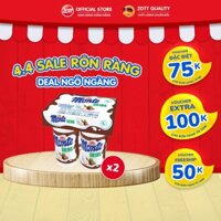 [Giao Hoả Tốc] COMBO 2 lốc Váng sữa uống Zott Monte Drink Socola nhập Đức (vỉ - 95ml x 4 chai)