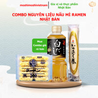 [Giao Hỏa Tốc] Combo Nguyên Liệu Nấu Mì Ramen Nhật Bản