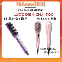 (Giao Hỏa Tốc) Lược điện chải tóc XIAOMI SHOWSEE E1-V Xiaomi Bomidi HB1 kết hợp 2 chức năng Uốn Duỗi