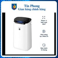 [Giao hỏa tốc - Mua 1 tặng 1] MÁY LỌC KHÔNG KHÍ SHARP FP-J60EW. iện tích phòng sử dụng: Dưới 48 m². Lượng gió thổi ra: Cao 396 m3/h - Trung bình 222 m3/h - Thấp 60 m3/h. Công suất hoạt động: 1.2 - 3.6 W 18 W 38 W.