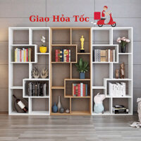(GIAO HỎA TỐC TPHCM FREESHIP) KỆ SÁCH CHỮ U - KỆ GỖ MDF TRANG TRÍ LOẠI TỐT UY TÍN 140X70X20cm