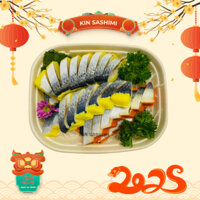 [GIAO HỎA TỐC TPHCM] Sashimi Cá Trích Ép Trứng kèm nước chấm và đồ ăn kèm