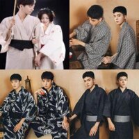 (Giao Hỏa Tốc) Trang phục Kimono nam truyền thống Nhật Bản/ Bộ đồ Yukata Nam Nhật Bản Cao Cấp
