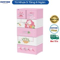 {Giao Hoả Tốc}💝 Tủ Nhựa Duy Tân 5 Tầng 6 Ngăn - Nhiều Mẫu Xinh 💝 Nhuaduytan.store 💝