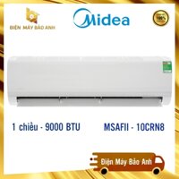 [Giao lắp đặt HN] Điều hòa Midea 1 chiều 9000 BTU MSAFII-10CRN8, Bảo hành chính hãng máy 3 năm, máy nén 5 năm tại nhà