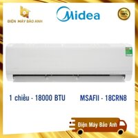 [Giao lắp đặt HN] Điều hòa Midea 1 chiều 18000 BTU MSAFII-18CRN8, Bảo hành chính hãng máy 3 năm, máy nén 5 năm tại nhà