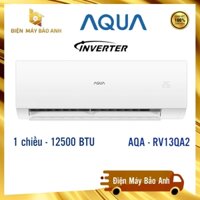 [Giao lắp đặt HN] Điều hòa AQUA 1 chiều inverter 12000 BTU AQA-RV13QA2 2024, BH chính hãng máy 2 năm, máy nén 12 năm