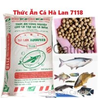 (GIAO LIỀN) Bao 25KG Thức Ăn Cá Hà Lan Aquafeed 7118 Thức ăn Cá Tra Thức ăn Cá Diêu Hồng Cám Cá Tra