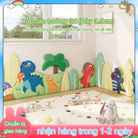 🔥giao ngay Miếng Dán Tường Độ Dày 3.5cm Hàng Rào Kèm Mềm, Dán Đơn Giản,Thảm Xốp Dán Tường 3D Mềm Mại Chống Va Đập An Toàn Cho Bé