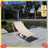 [Giao nhanh 2h] Ghế xếp, ghế cắm trại bãi biển có thể gấp gọn Portable Folding Outdoor Beach Chair