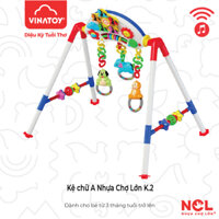 [GIAO NHANH 2H] Kệ Chữ A Nhựa Chợ Lớn K.2 [Có nhạc] - M1476-BB9