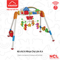 [GIAO NHANH 2H] Kệ Chữ A Nhựa Chợ Lớn K.4 [Có nhạc] - M1748-BB86-2I