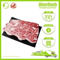 [Giao nhanh HCM] Sườn Non Bò Mỹ Có Xương Cắt Lát dùng hầm súp, nấu cháo nướng thơm ngon bổ dưỡng - Khay 1Kg