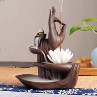 Giao Nhanh Trầm hương khói ngược Bàn Tay Phật 1, Thác khói trầm hương cao cấp, tiểu cảnh - Nhà cửa thơm tho, sạch sẽ