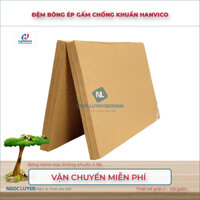 [GIAO TOÀN QUỐC] ĐỆM BÔNG ÉP HANVICO GẤM CHỐNG KHUẨN - NÂNG ĐỠ CỘT SỐNG - KHÁNG KHUẨN - CHỐNG NẤM MỐC - CHỐNG CÔN TRÙNG