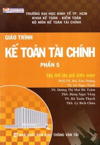 Giáo trình kế toán tài chính Phần 5