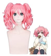 GIAOYAO Inu x Boku SS Roromiya Karuta Ponytails Wig Cosplay Costume Inu x Boku Secret Service Women Synthetic Hair Party Wigs