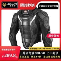 giáp bảo vệ đầu gối Quần áo giáp xe máy địa hình Quần áo đi xe máy nam thiết bị bảo vệ chống rơi bảo vệ cổ và ngực quần áo đua áo giáp bộ đồ giáp đi phượt giáp tay chân đi phượt