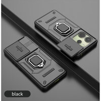 Giáp Chống Sốc Ốp lưng Xiaomi Redmi Note 14 Pro Note14Pro 4G Trượt Bảo Vệ Camera Vỏ Nhẫn Đứng Chống Rơi Ốp Lưng